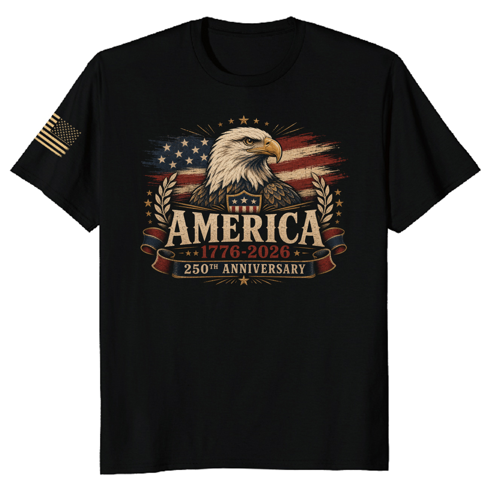 Patriotic Cool Eagles Patriot T-Shirt - Independence Day Shirt