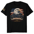 Patriotic Eagle Graphic T-Shirt - Independence Day Gift