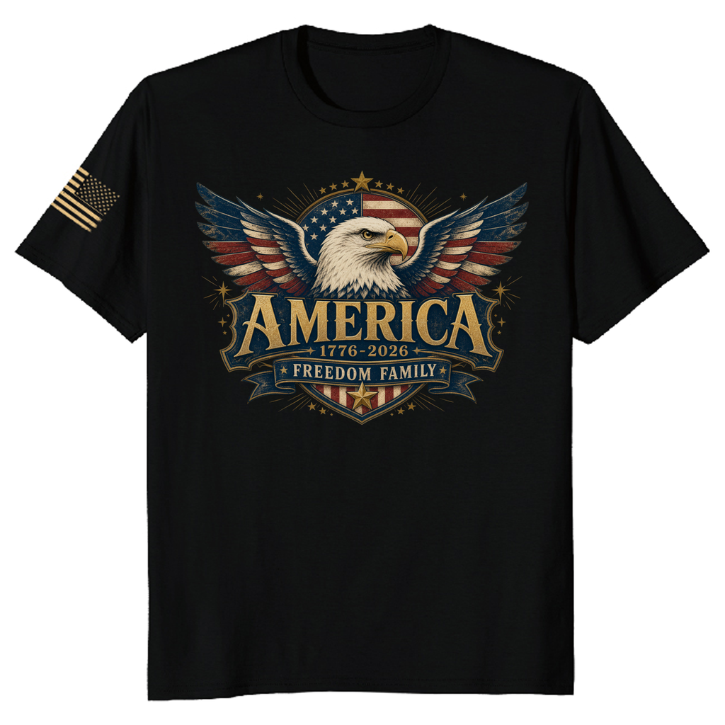 Patriotic Eagle Patriot T-Shirt - Independence Day Celebration Shirt