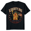 Patriotic Hot Dog T-Shirt - 4th of July Cookout Gift