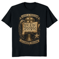 Patriotic Cross Graphic T-Shirt - Gift for Faith and USA Pride