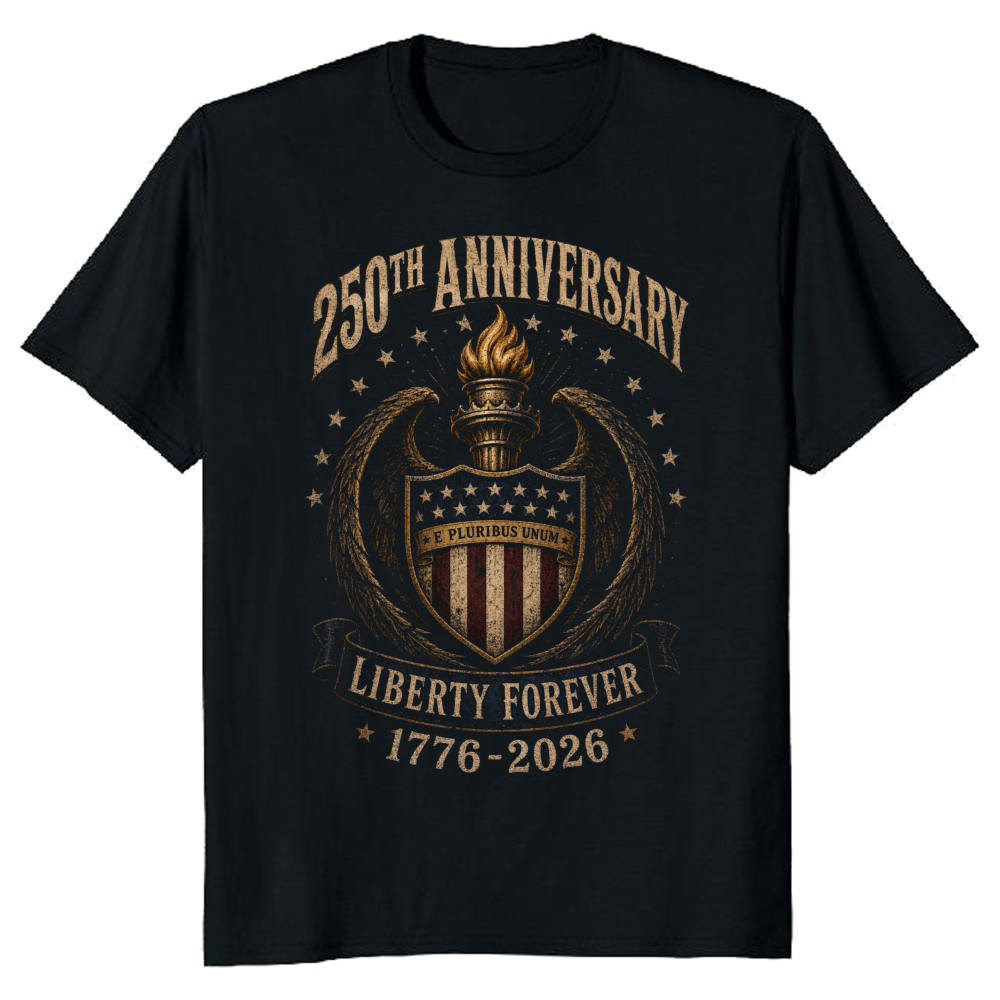 Patriotic Graphic T-Shirt - Gift for USA Pride Celebrations