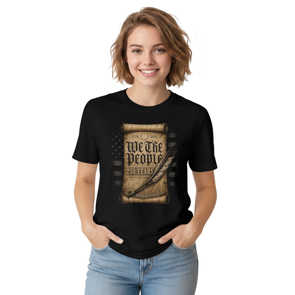 Patriotic Graphic T-Shirt - Gift for USA Pride Events