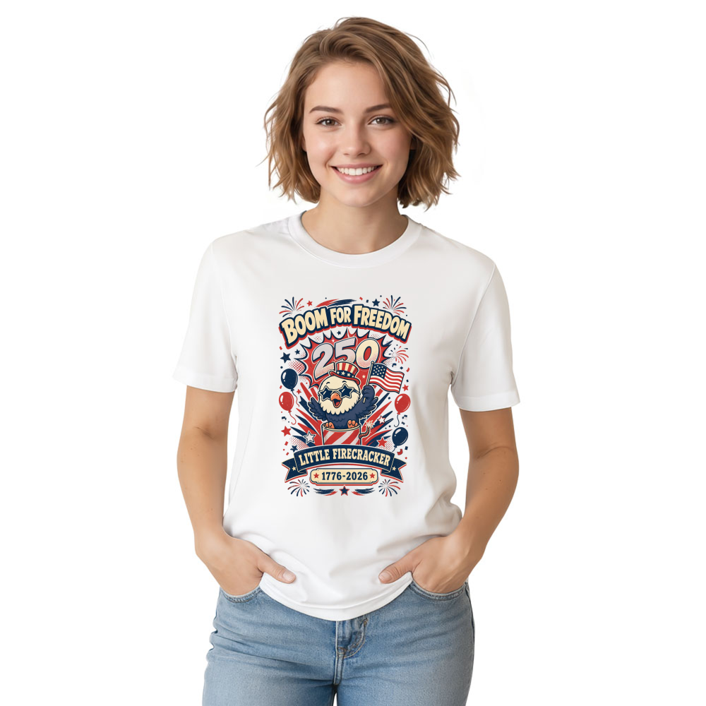 Cute Cartoon Eagles T-Shirt - Gift for Bird Lovers