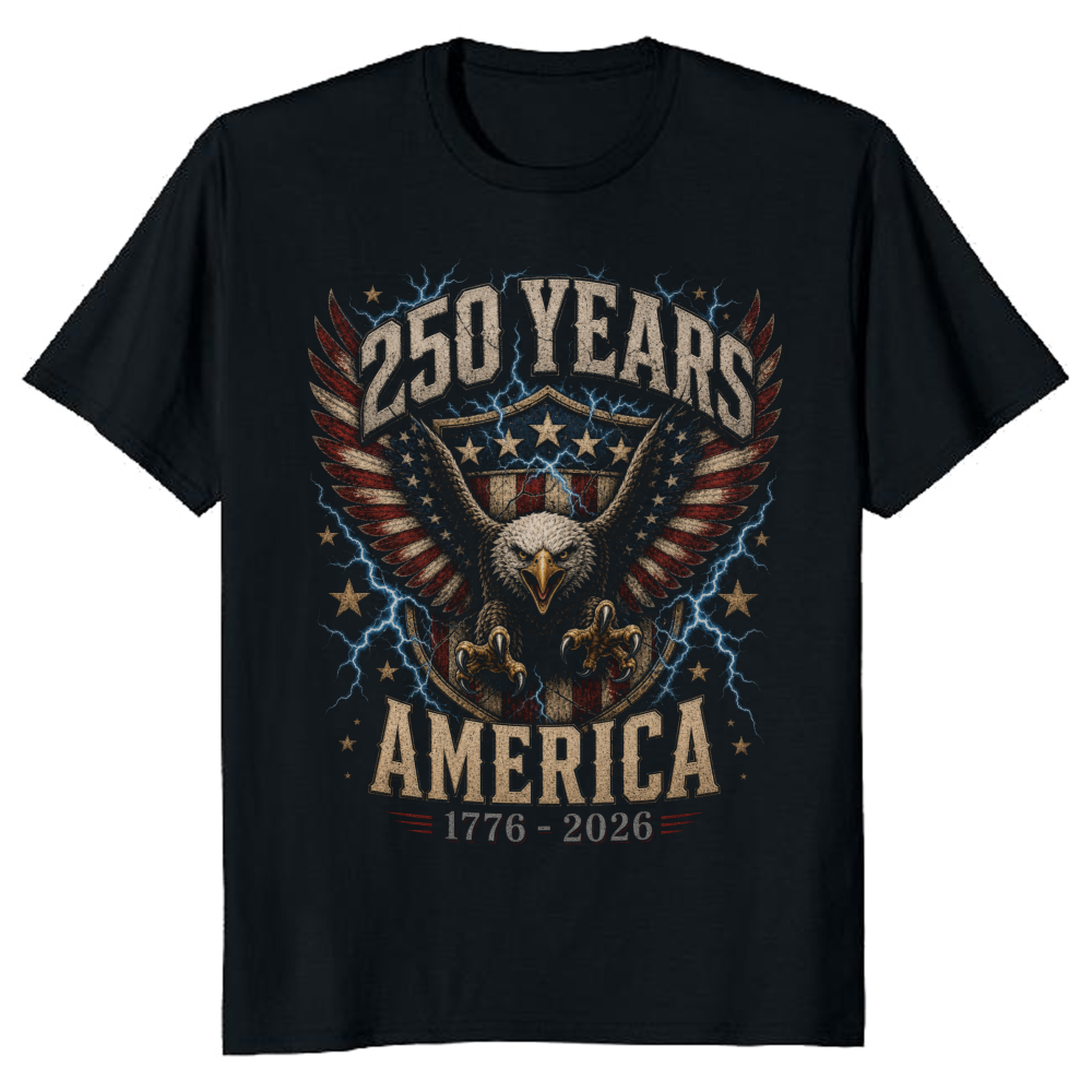 Patriotic Cool Eagles T-Shirt - Gift for USA Pride