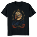 Patriotic Girly T-Shirt - Gift for Patriotic Women