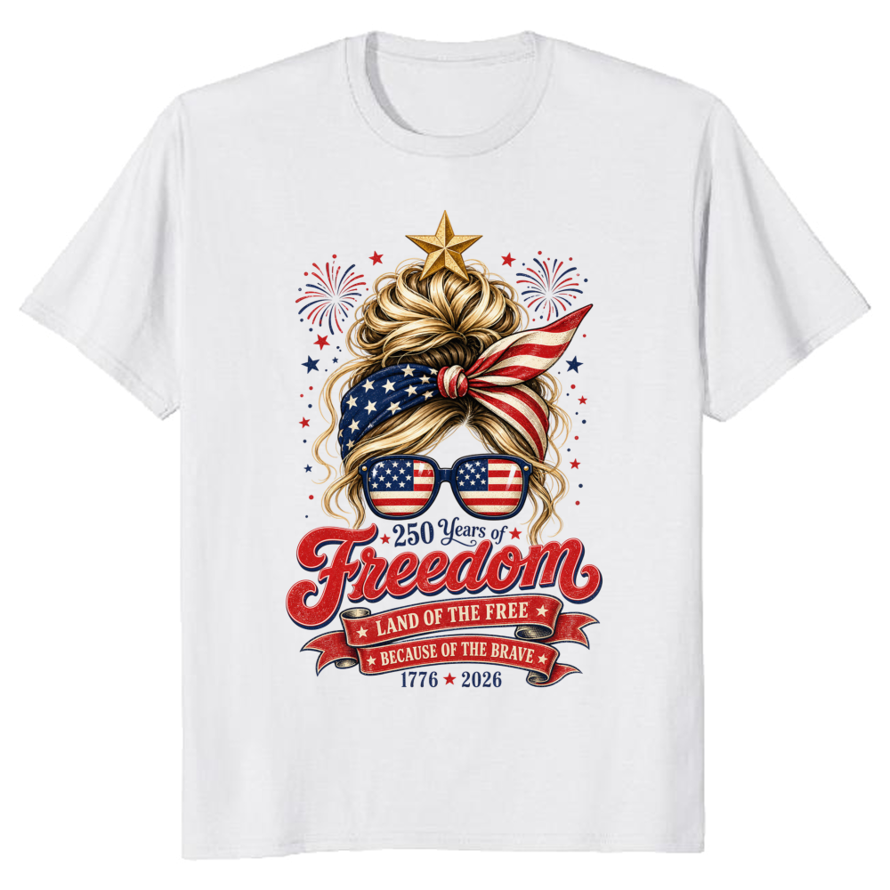 Patriotic Girly T-Shirt - Gift for Patriotic Women