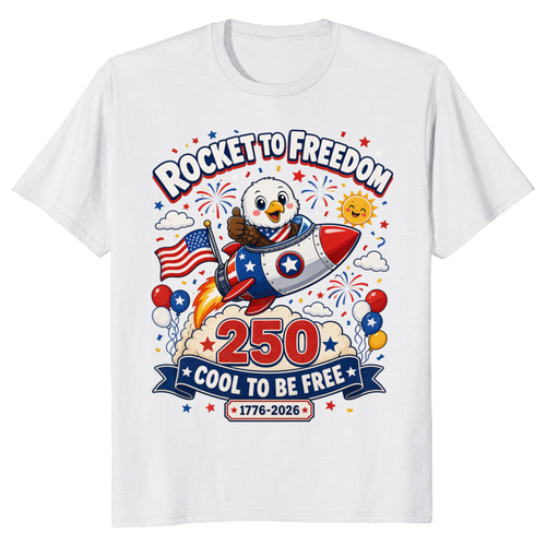 Cute Cartoon Eagles Graphic T-Shirt - Gift for Bird Lovers