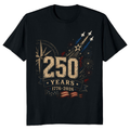 Basic Patriotic USA Pride Stars and Stripes Graphic T-Shirt