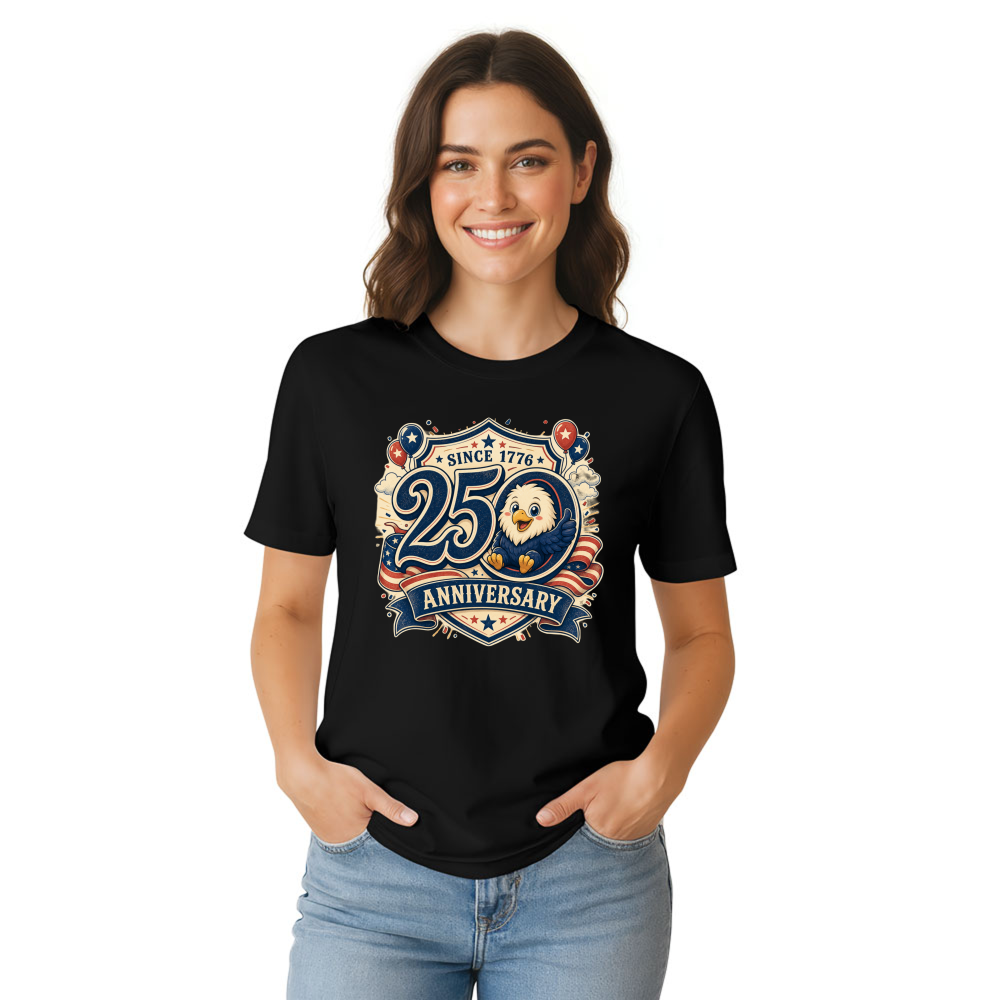 Cute Cartoon Eagles T-Shirt - Gift for Bird Lovers