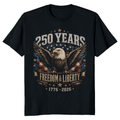 Patriotic Cool Eagles Graphic T-Shirt - Gift for Patriotic Eagle Fans