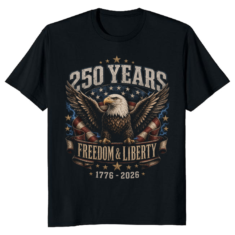 Patriotic Cool Eagles Graphic T-Shirt - Gift for Patriotic Eagle Fans