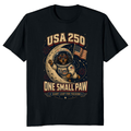 Patriotic Dog Graphic T-Shirt