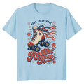 Patriotic Girly T-Shirt - Gift for Patriotic Women