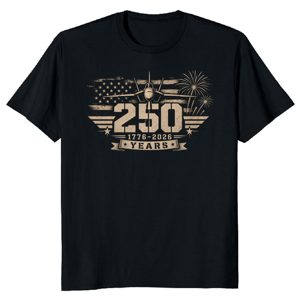 Patriotic Basic Graphic T-Shirt