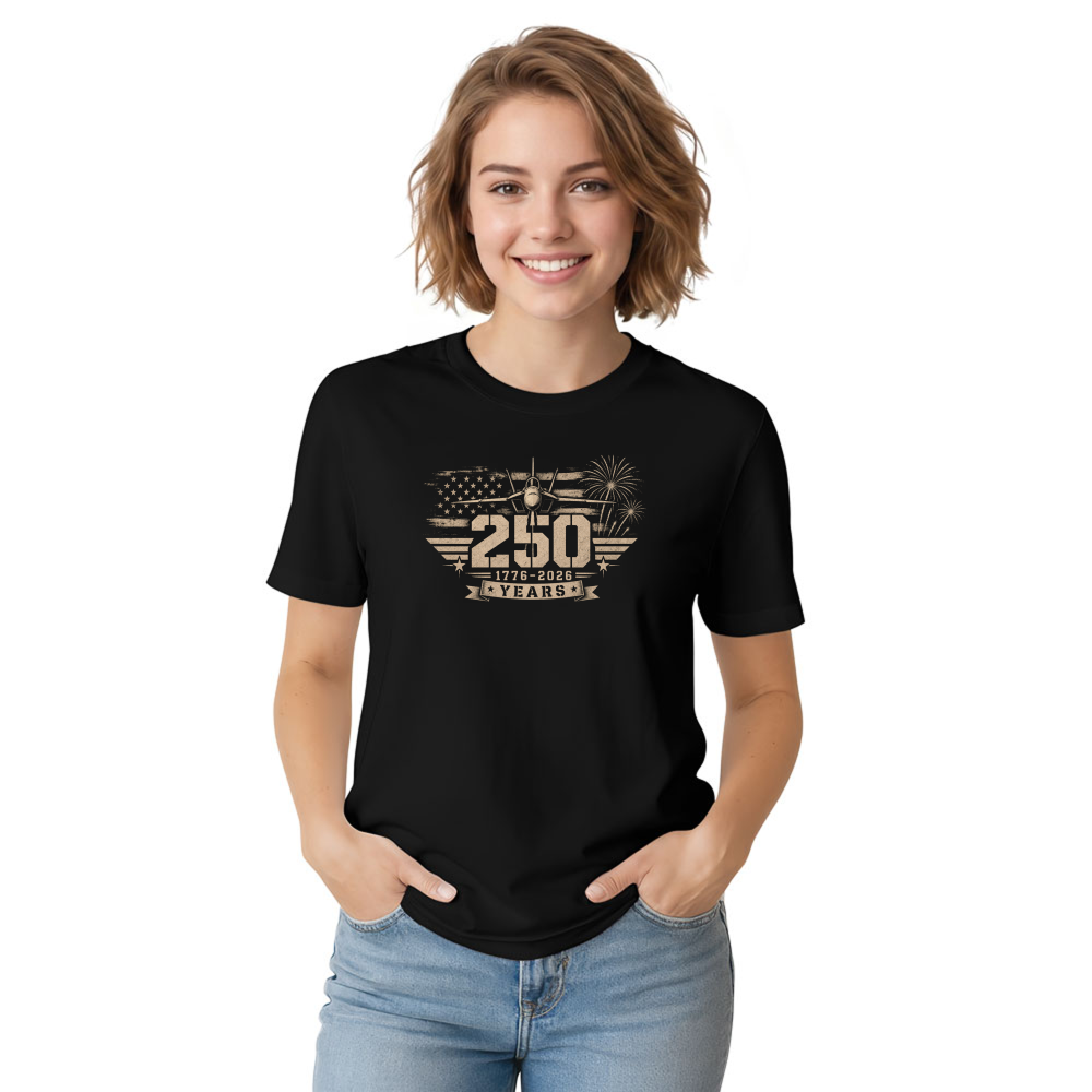 Patriotic Basic Graphic T-Shirt