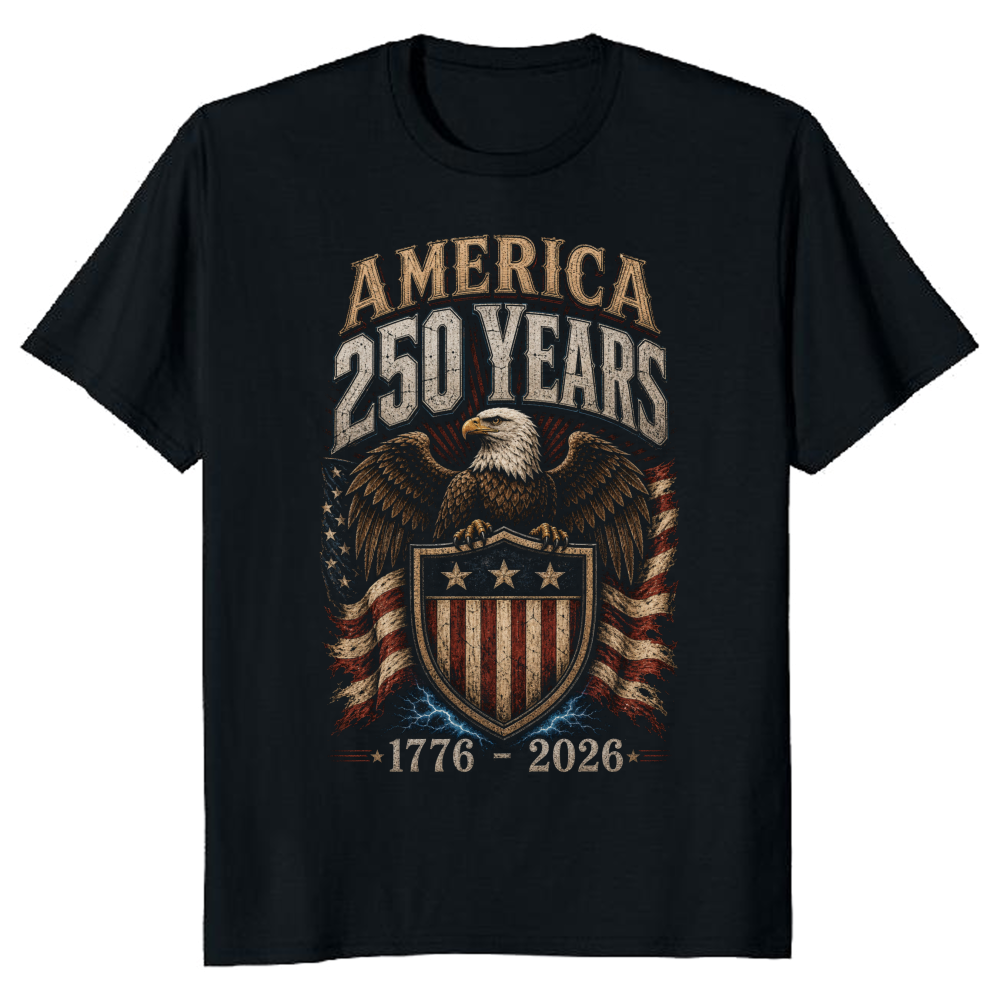 Patriotic Cool Eagles T-Shirt - Gift for USA Pride Fans