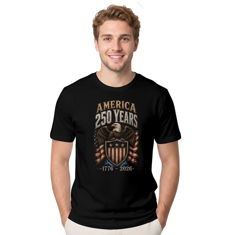 Patriotic Cool Eagles T-Shirt - Gift for USA Pride Fans