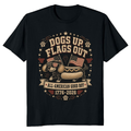 Patriotic Hot Dog T-Shirt - 4th of July BBQ Gift