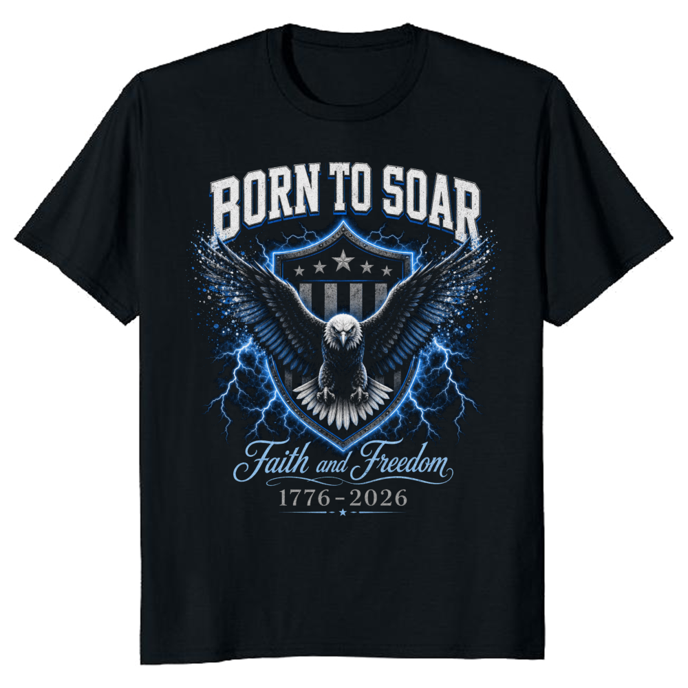 Patriotic Cool Eagles T-Shirt - Gift for USA Pride