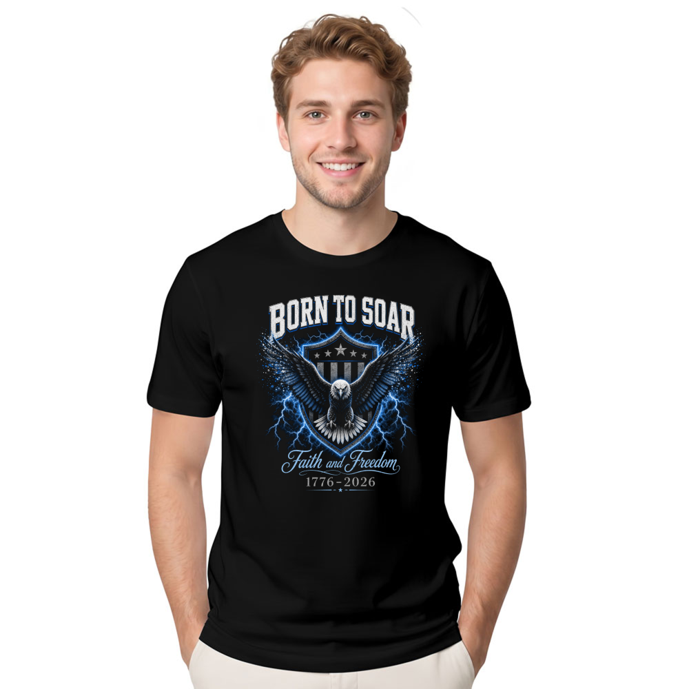 Patriotic Cool Eagles T-Shirt - Gift for USA Pride