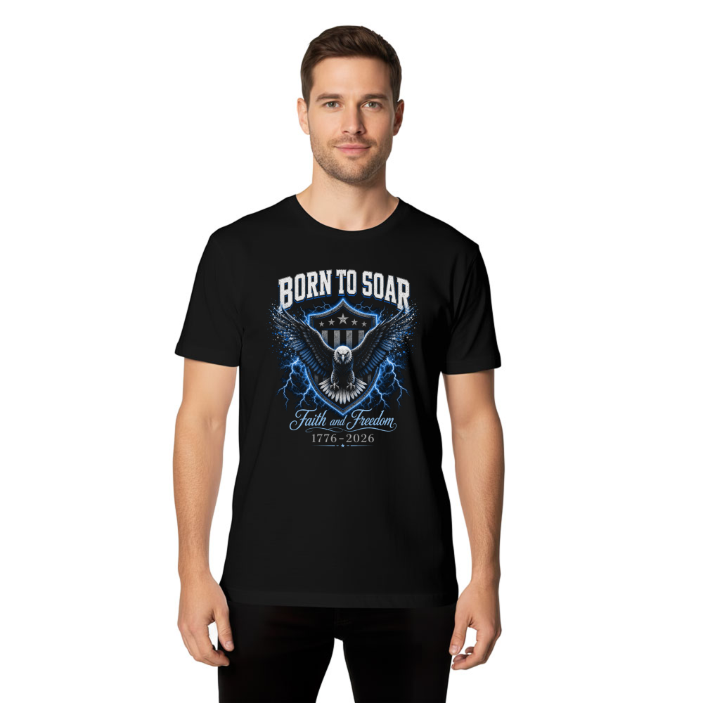 Patriotic Cool Eagles T-Shirt - Gift for USA Pride