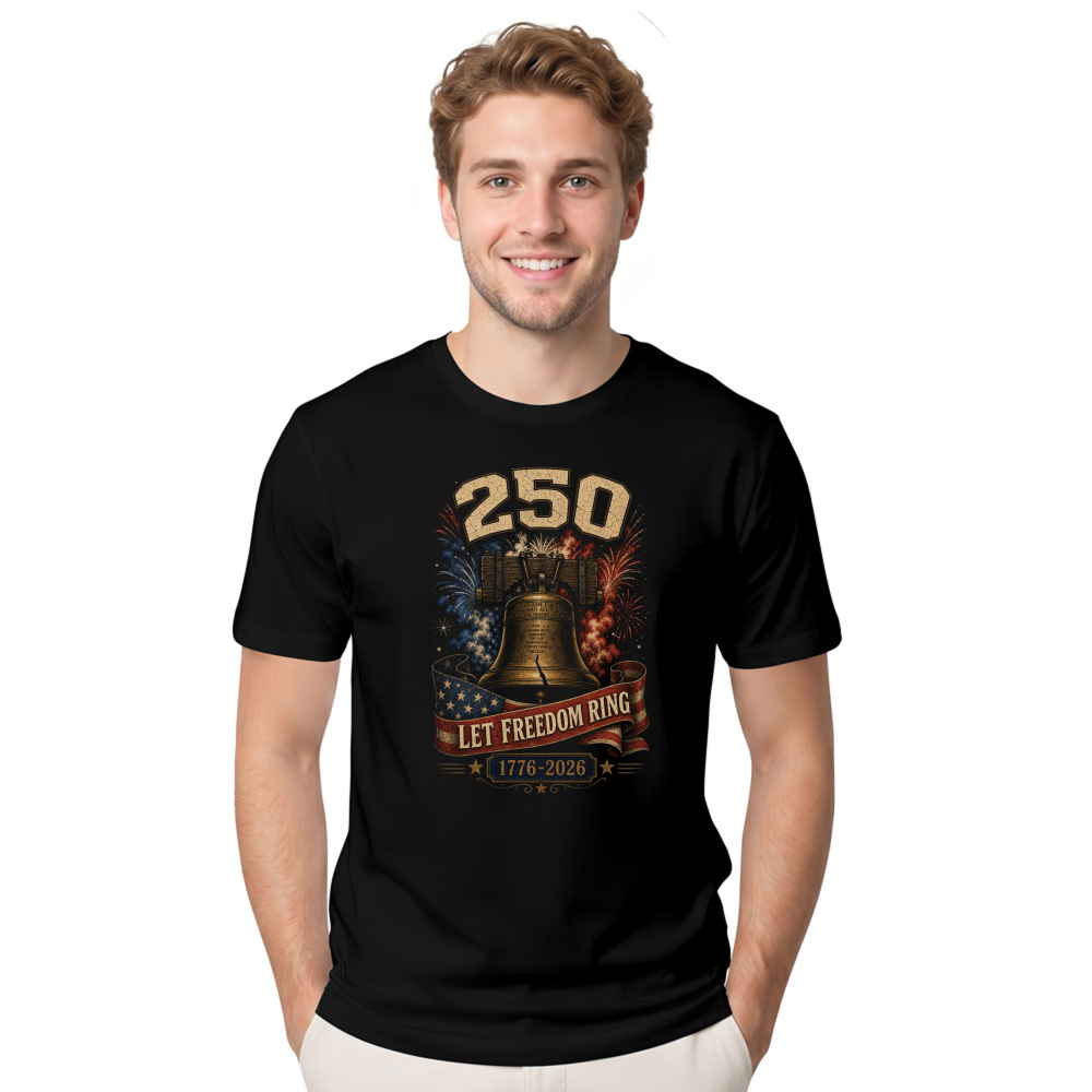 Patriotic Basic USA Pride Graphic T-Shirt