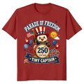 Cute Cartoon Eagles T-Shirt - Gift for Bird Lovers