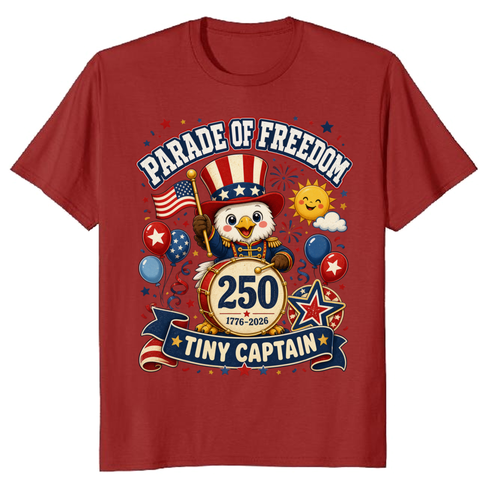 Cute Cartoon Eagles T-Shirt - Gift for Bird Lovers