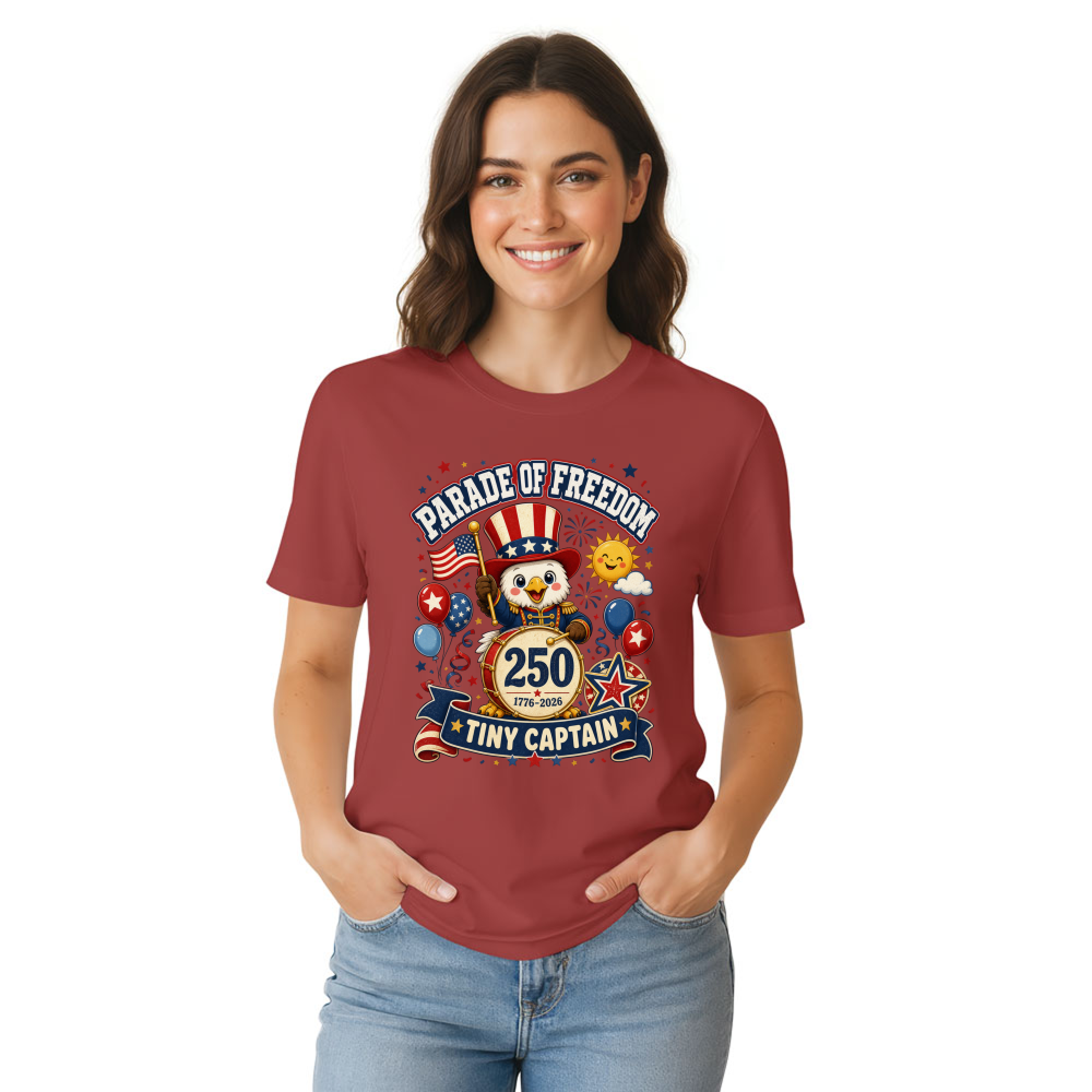 Cute Cartoon Eagles T-Shirt - Gift for Bird Lovers
