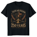 Patriotic Cross T-Shirt - Gift for Christian Patriots