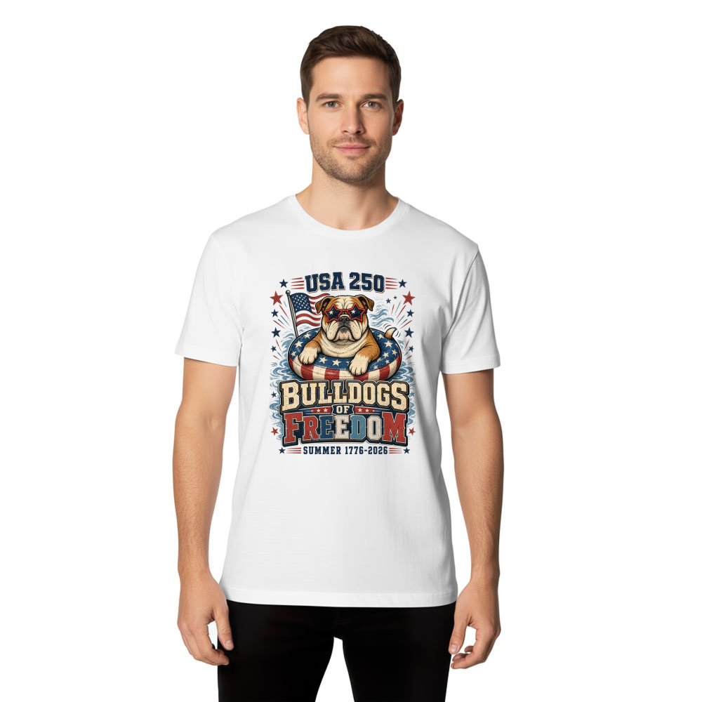 Patriotic Dog T-Shirt - Gift for Dog Lovers