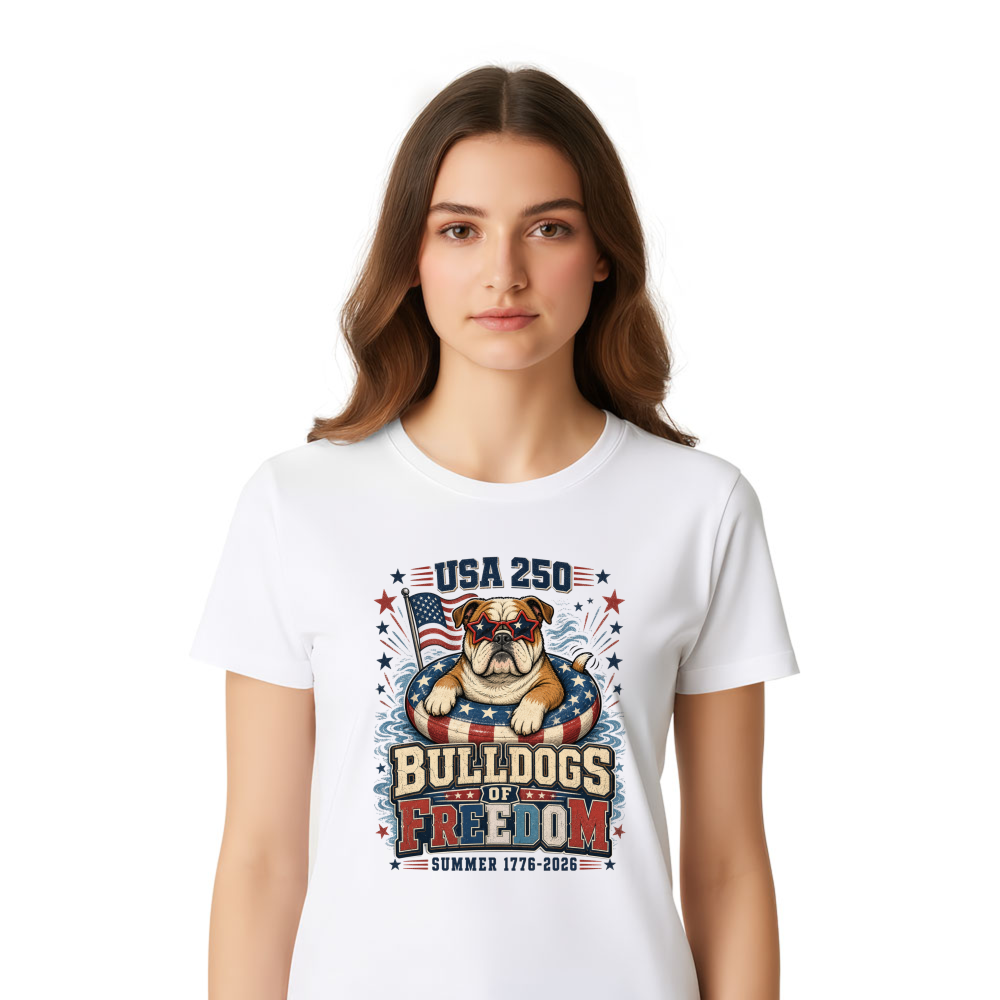 Patriotic Dog T-Shirt - Gift for Dog Lovers