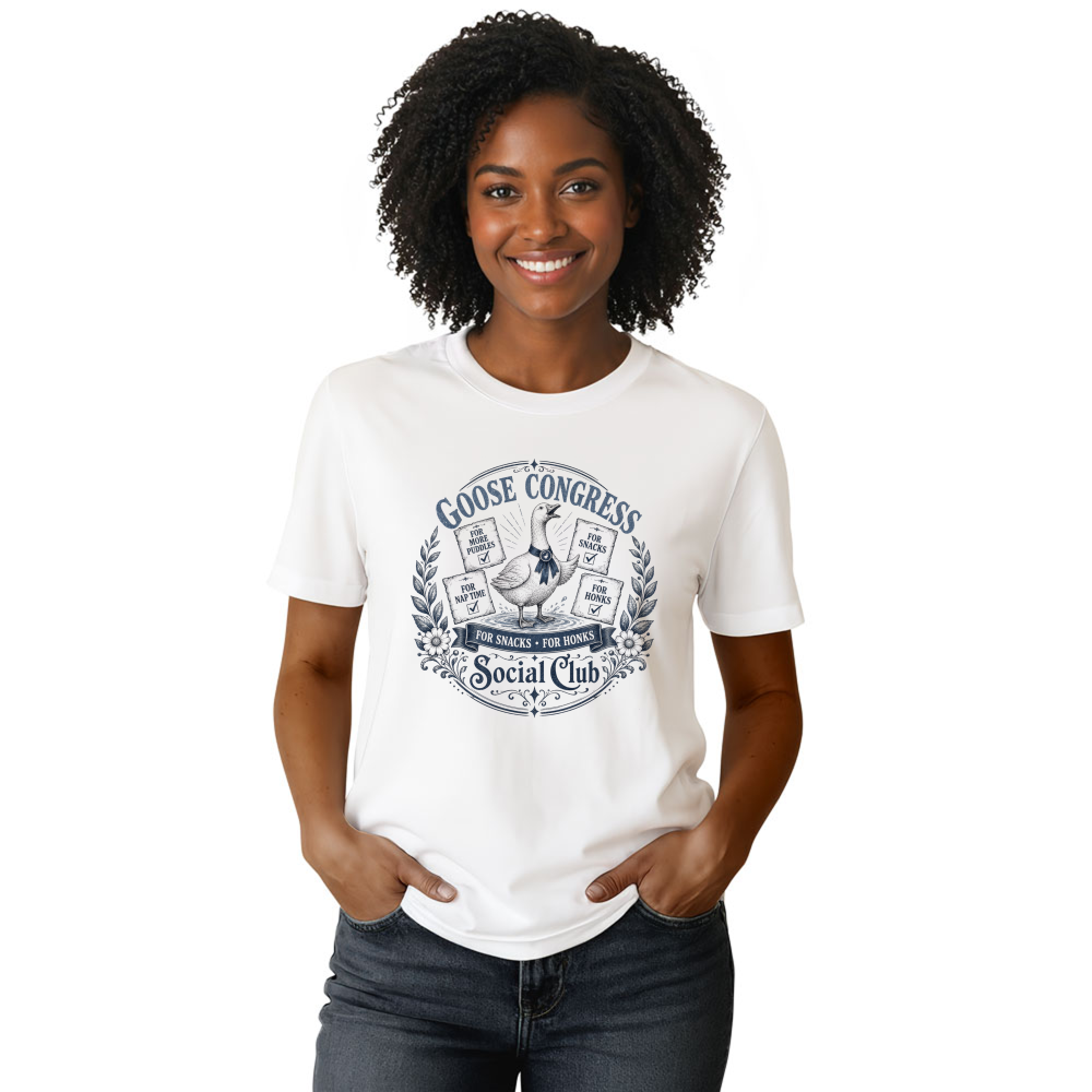 T206 Goose Club Graphic T-Shirt - Gift for Goose Lovers