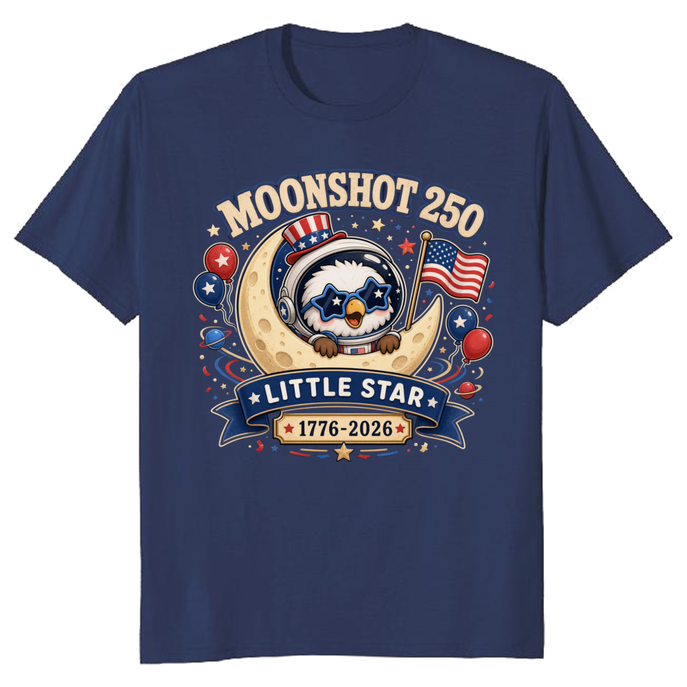 Cute Cartoon Eagles T-Shirt - Gift for Bird Lovers