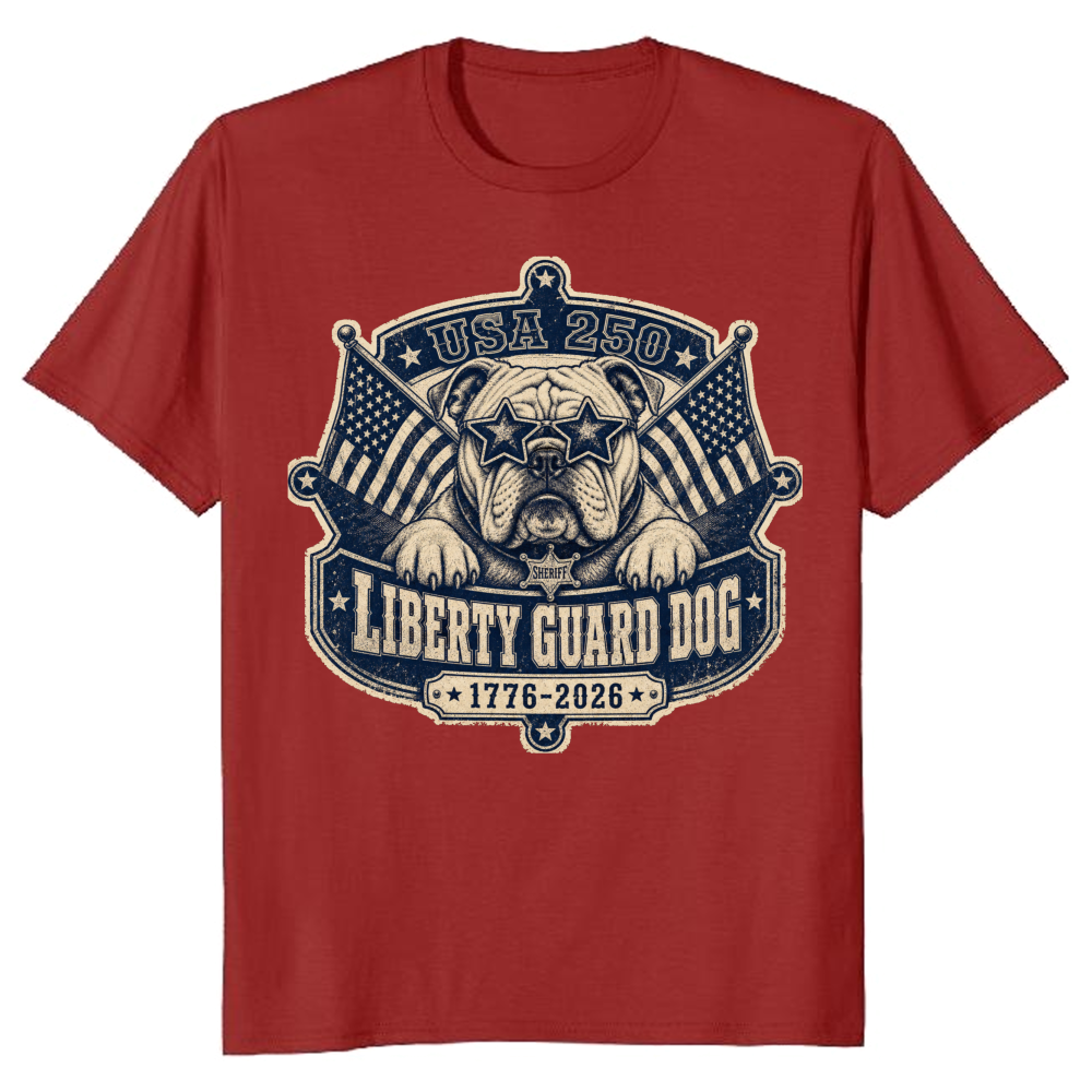 Patriotic Dog T-Shirt - Gift for Dog Lovers