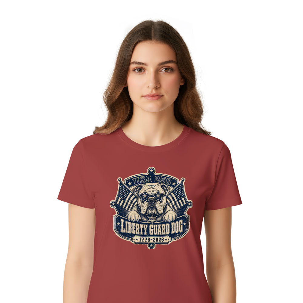 Patriotic Dog T-Shirt - Gift for Dog Lovers