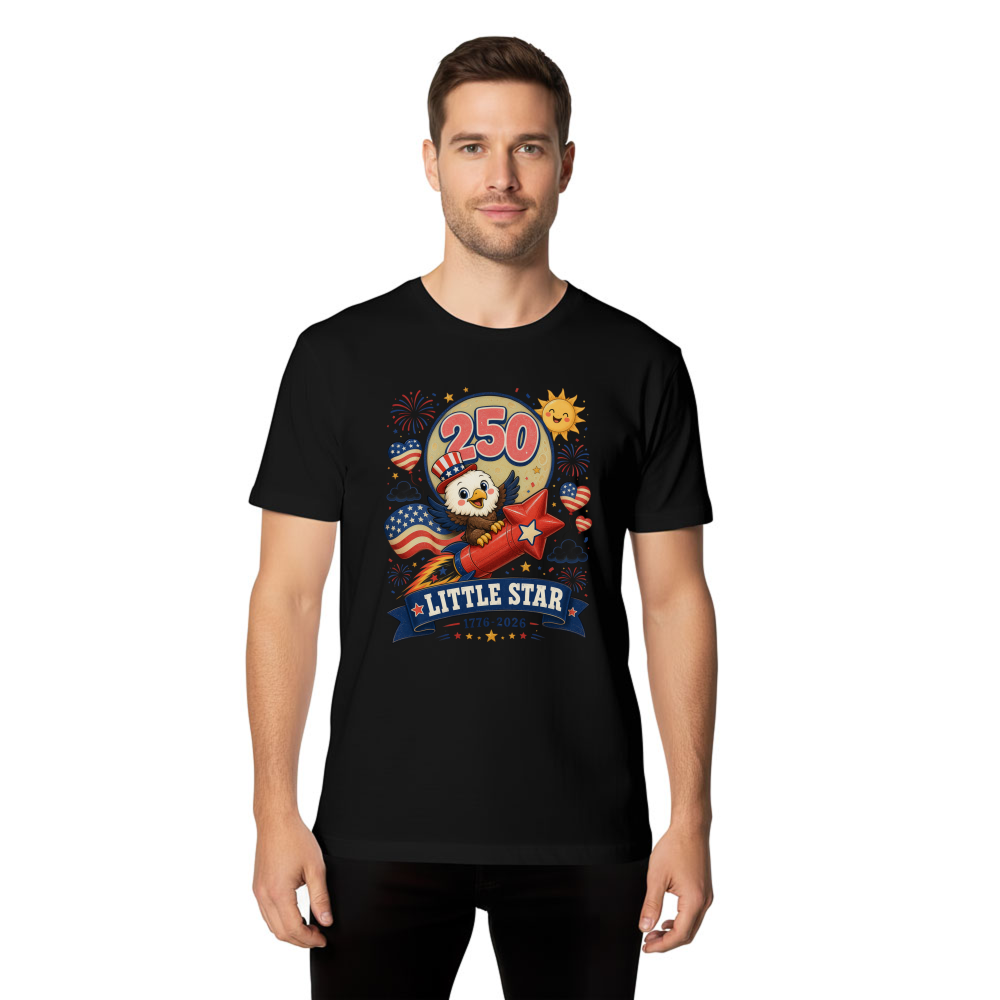 Cute Cartoon Eagles T-Shirt - Gift for Bird Lovers