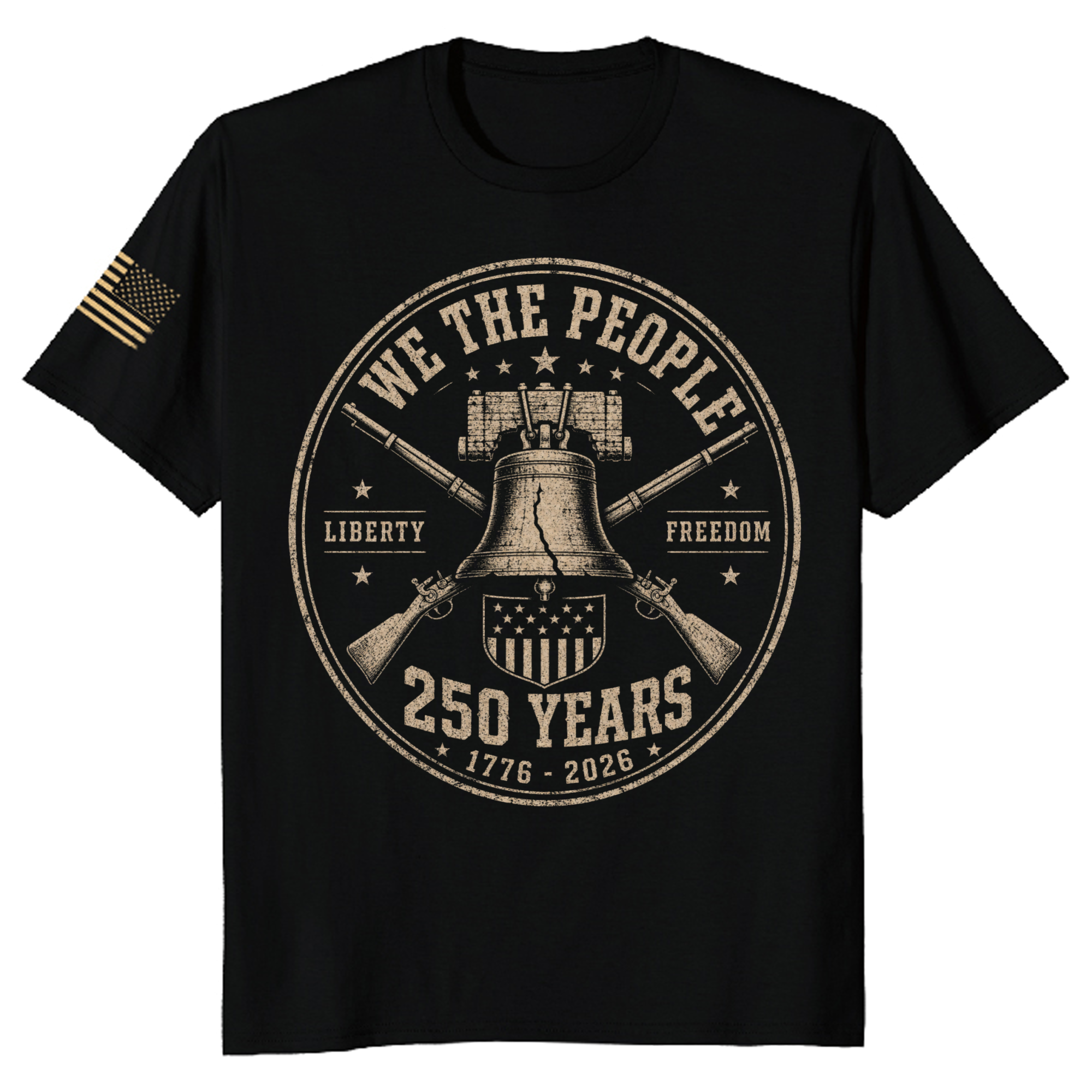 Patriotic Graphic T-Shirt - Independence Day Celebration Gift