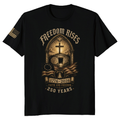 Patriotic Cross Patriot T-Shirt - Independence Day Faith Gift