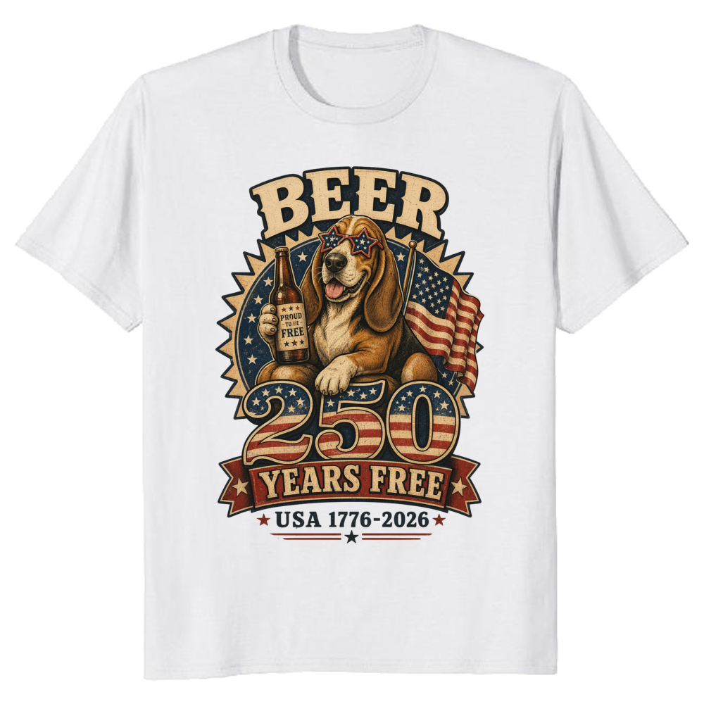 Patriotic Dog T-Shirt - Gift for Patriotic Dog Lovers