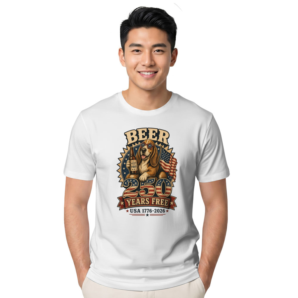 Patriotic Dog T-Shirt - Gift for Patriotic Dog Lovers