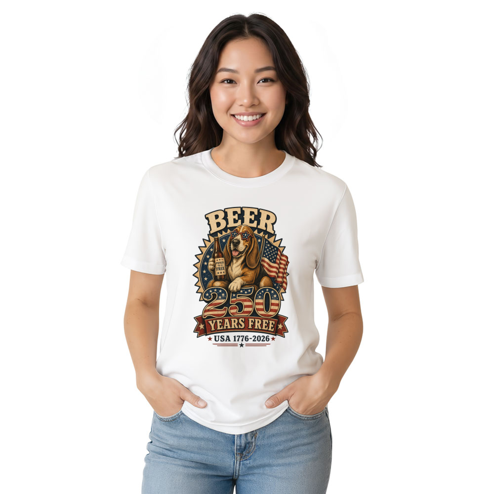 Patriotic Dog T-Shirt - Gift for Patriotic Dog Lovers