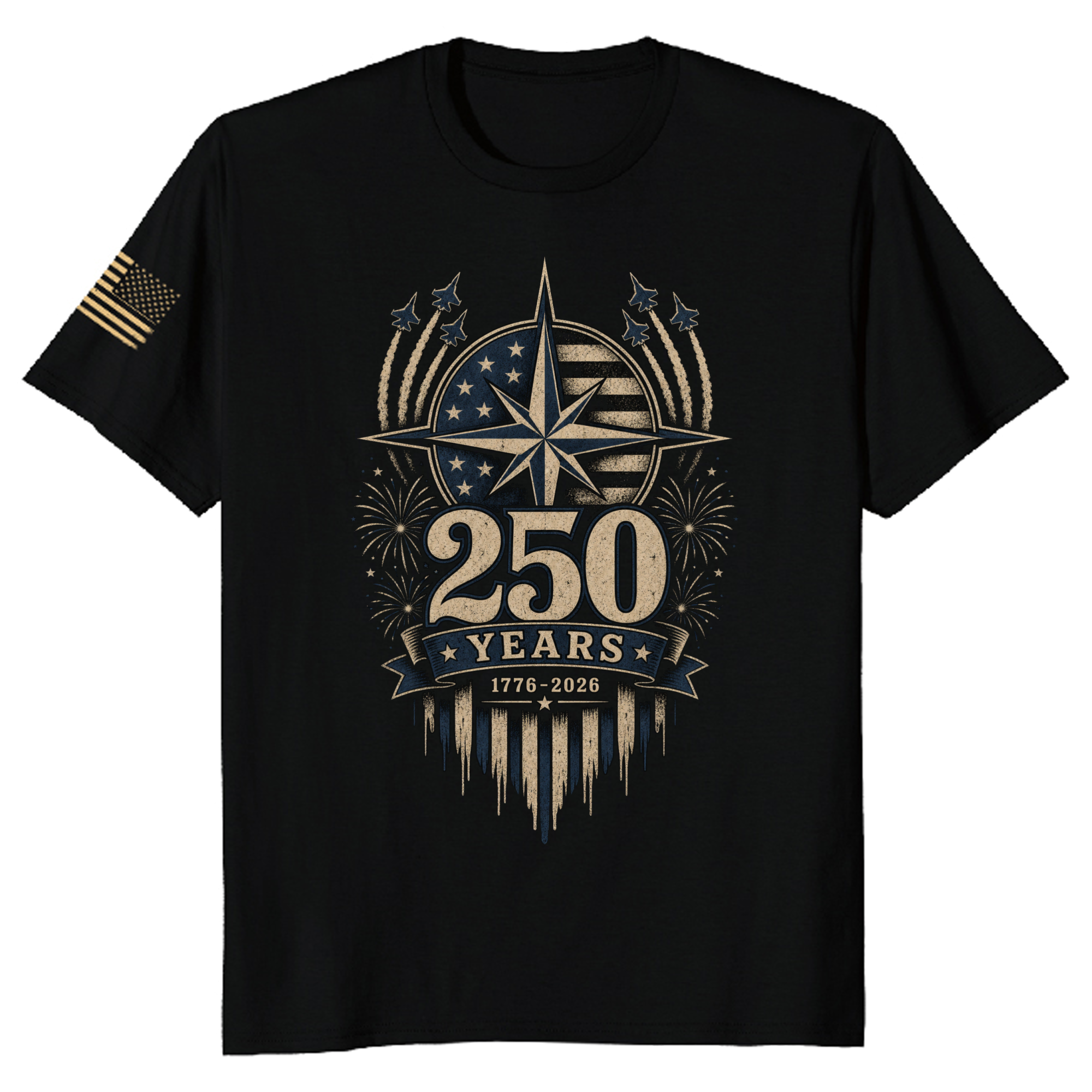 Patriotic American Heritage Patriot T-Shirt - Independence Day Celebration