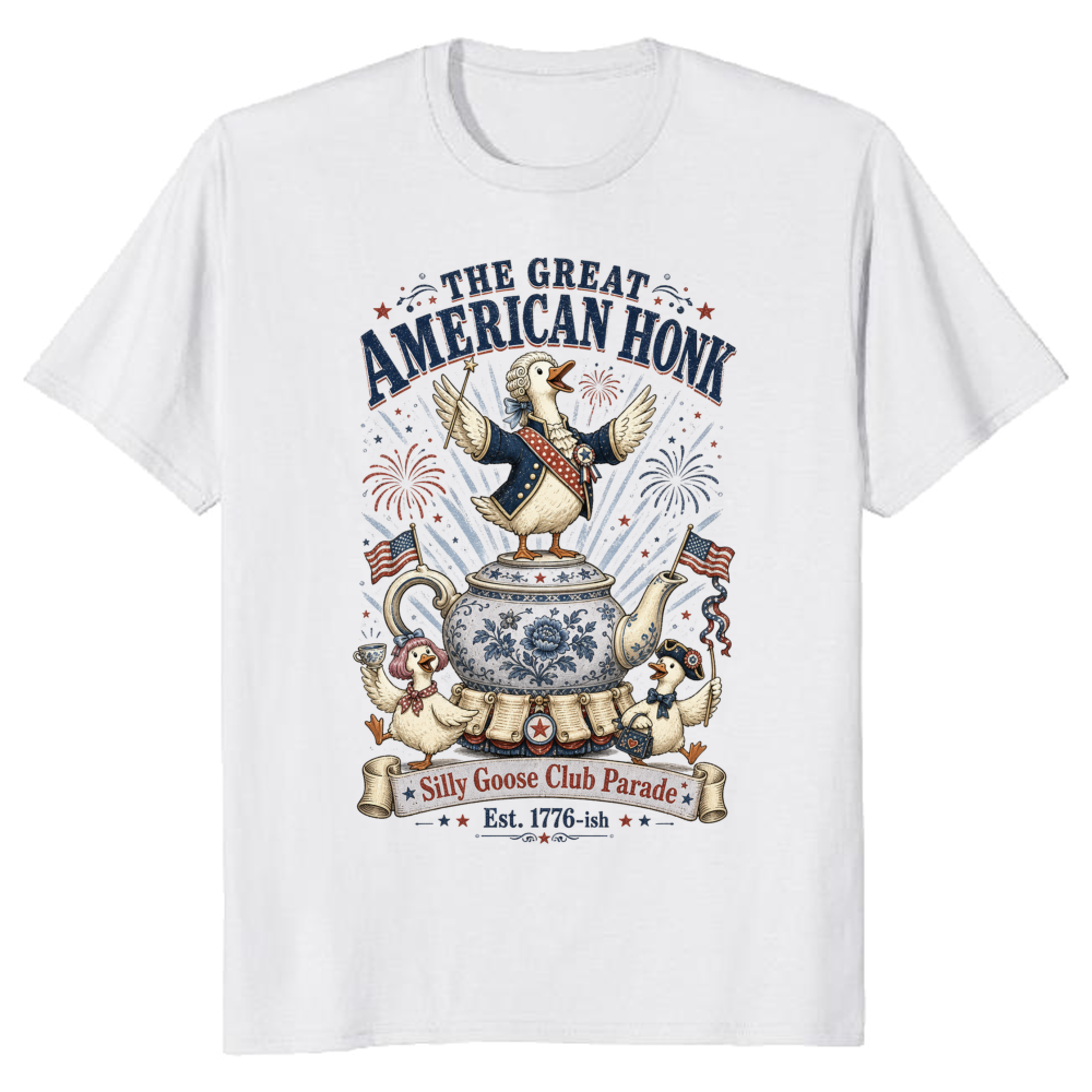 T206 Goose Club Graphic T-Shirt - Gift for Goose Lovers