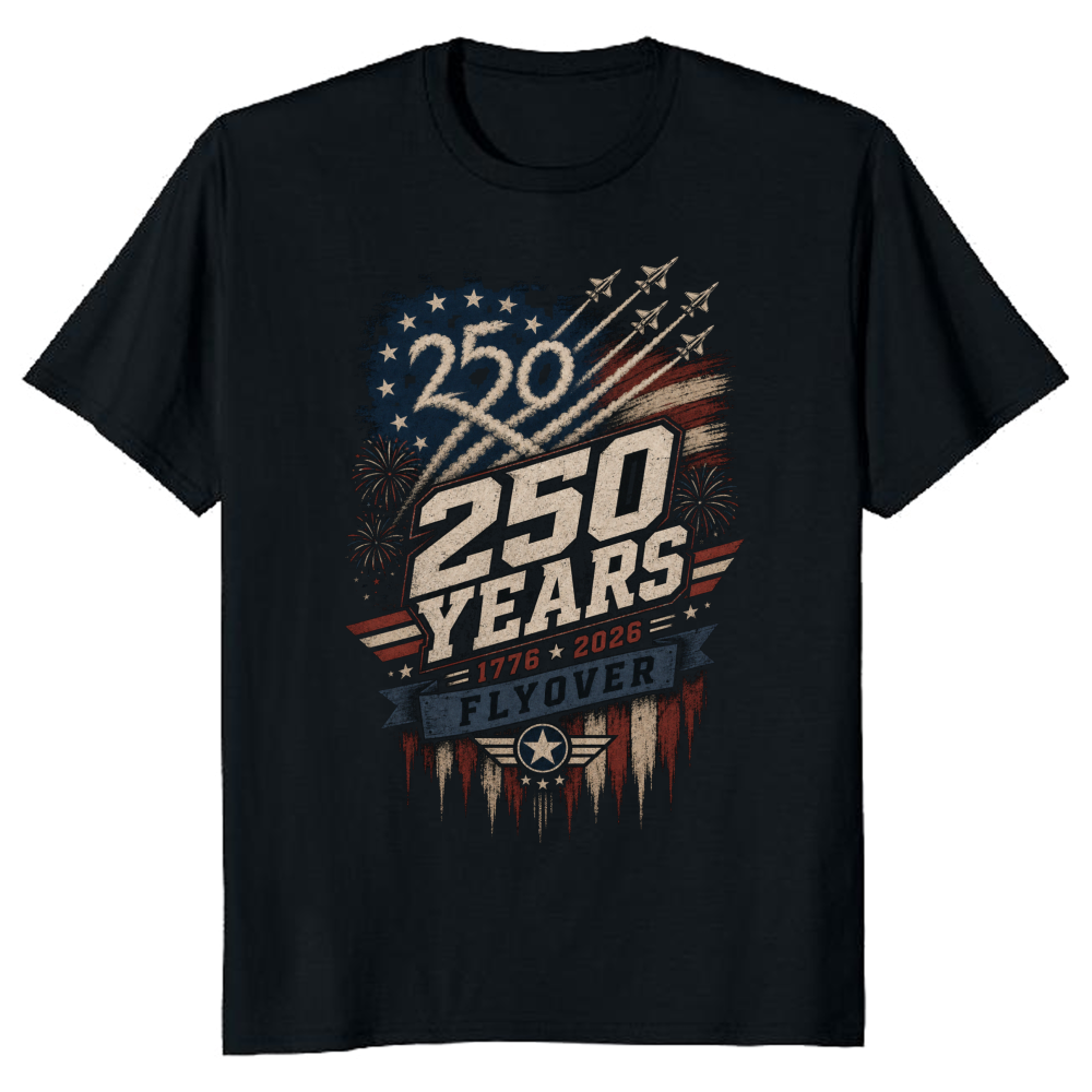 Patriotic Graphic T-Shirt - Independence Day Celebration