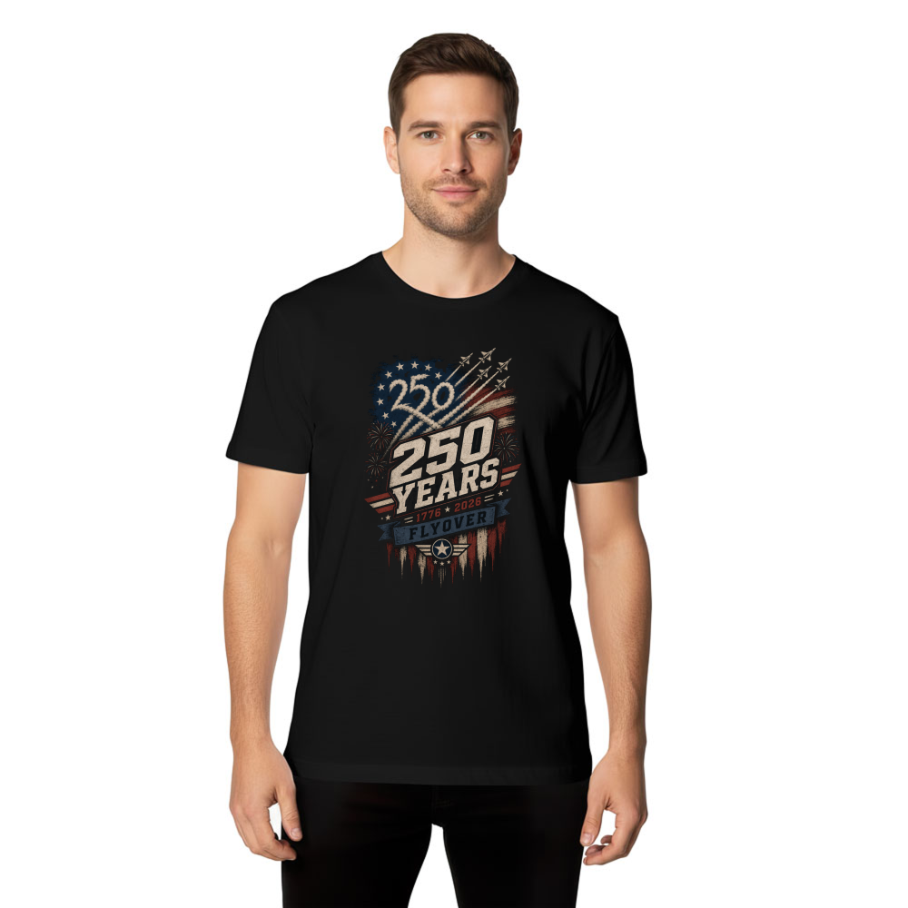 Patriotic Graphic T-Shirt - Independence Day Celebration