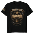 Patriotic Cross Faith Graphic T-Shirt
