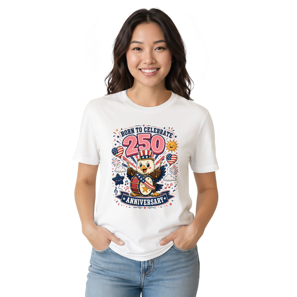 Cute Cartoon Eagles T-Shirt - Gift for Bird Lovers