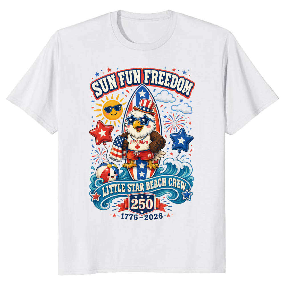 Cute Cartoon Eagles T-Shirt - Gift for Bird Lovers